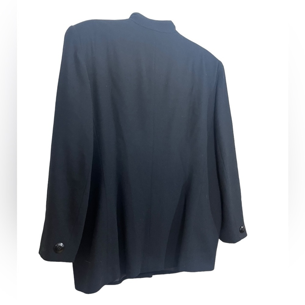 Christian Dior Black Wool jacket. Size 16 GUC - Picture 6 of 11
